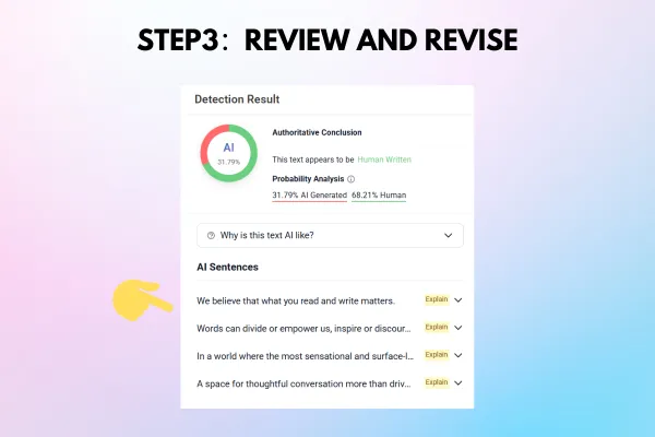Hover Steps 3 - Dechecker