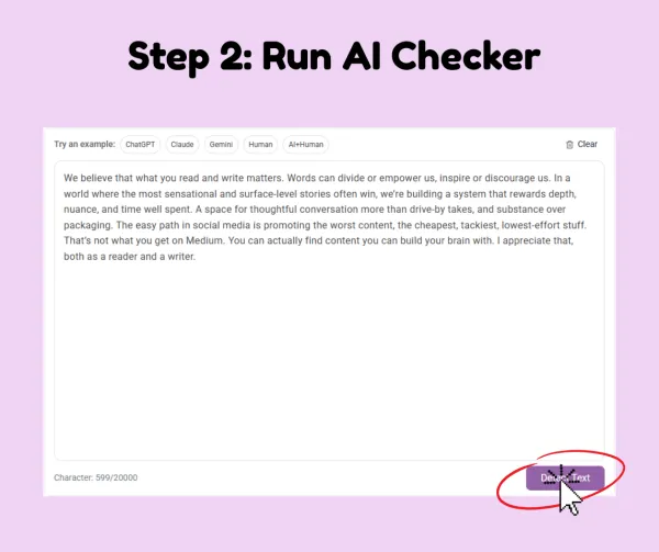 Hover Steps 2 - Dechecker